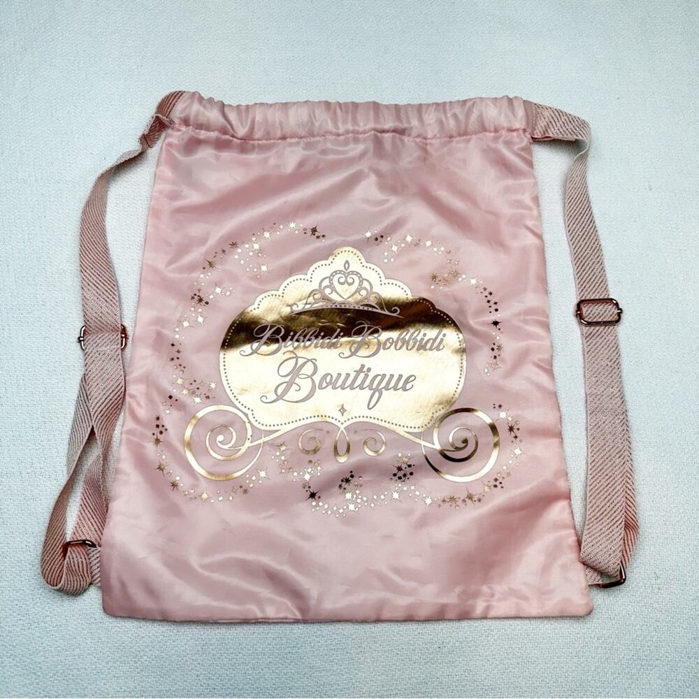 NWT Disney Bibbidi Bobbed Boutique Pink Cinch Sack